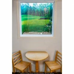 Biggies Path View - Weather Proof Scene for Window Wells or Wall Mural - 120 in. x 60 in -Biggie Sales biggies window wells accessories bg ww pth 120 1f 1000