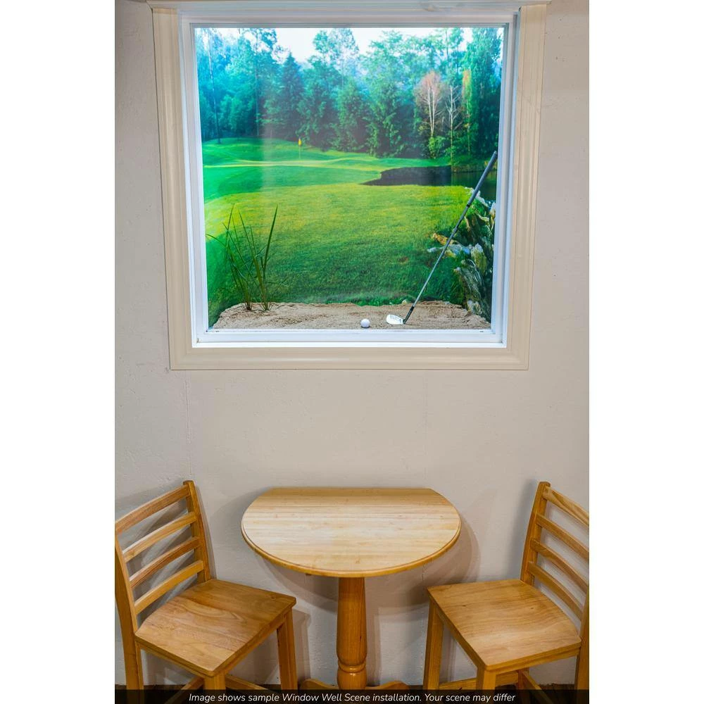 Biggies Stream View - Weather Proof Scene for Window Wells or Wall Mural - 100 in. x 60 in. 6 Biggies Stream View - Weather Proof Scene for Window Wells or Wall Mural - 100 in. x 60 in. - Image 4