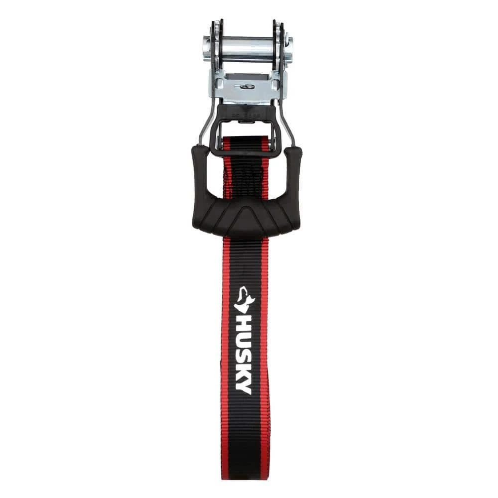 Husky 1-1/4 in. x 16 ft. Endless Loop Ratchet Tie-Down Strap 7 Husky 1-1/4 in. x 16 ft. Endless Loop Ratchet Tie-Down Strap - Image 5