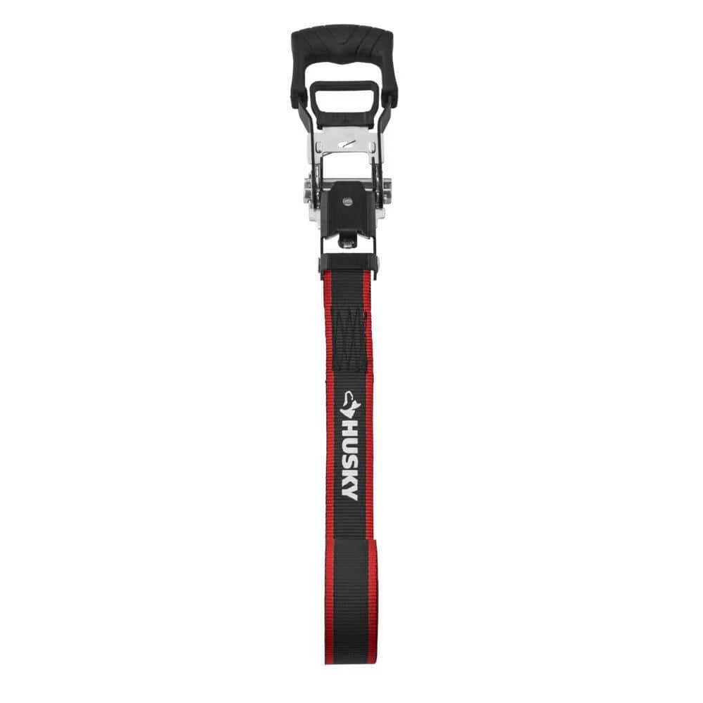 Husky 1-1/4 in. x 16 ft. Endless Loop Ratchet Tie-Down Strap 6 Husky 1-1/4 in. x 16 ft. Endless Loop Ratchet Tie-Down Strap - Image 4