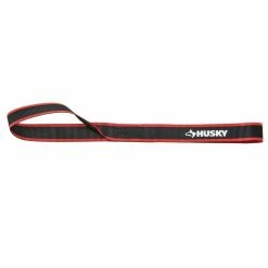 Husky 18 in. x 1-1/4 in. Soft Loop Strap (1-Pack) -Biggie Sales blacks husky tie down hardware accessories fh1084t 40 1000