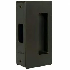 CS CAVITY SLIDER 200 Series CaviLock 1-3/8 in. Oil Rubbed Bronze Non-Magnetic Passage Pocket Door Lock
