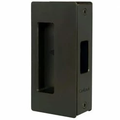 CS CAVITY SLIDER 200 Series CaviLock 1-3/8 in. Oil Rubbed Bronze Magnetic Privacy Non-Handed Pocket Door Lock