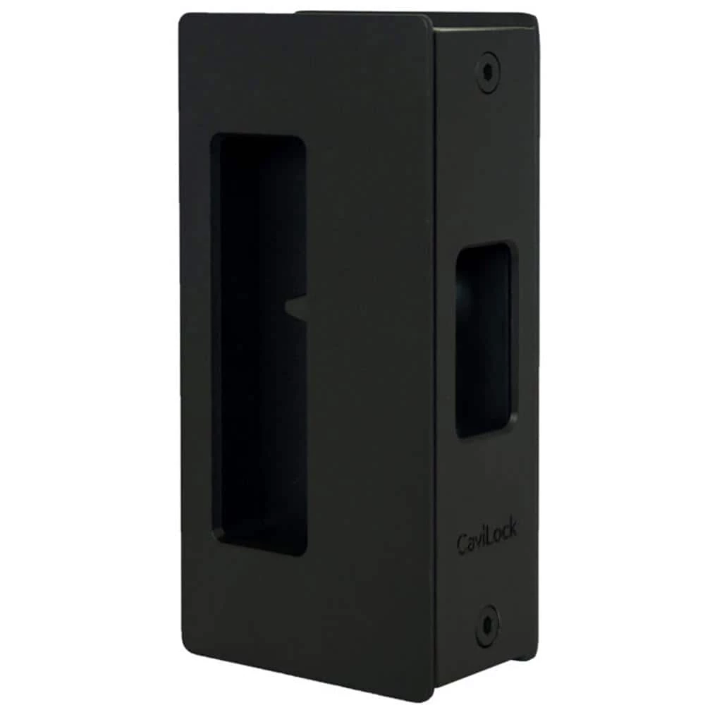 CS CAVITY SLIDER 200 Series CaviLock 1-3/8 in. Flat Black Magnetic Privacy Non-Handed Pocket Door Lock 3 CS CAVITY SLIDER 200 Series CaviLock 1-3/8 in. Flat Black Magnetic Privacy Non-Handed Pocket Door Lock