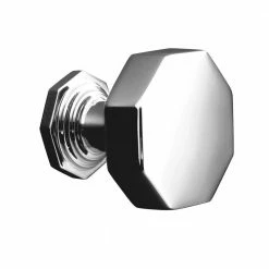 KOHLER Pinstripe 1-1/4 in. Polished Chrome Cabinet Knob