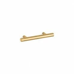 KOHLER Purist 3 in. (76 mm) Drawer Pull in Vibrant Brushed Moderne Brass