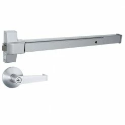 LIF Industries, Inc Horizontal Exit Device with Keyed Trim Lever