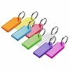 Lucky Line Products ID Key Tag with Split Ring in Assorted Colors (100-Pack) -Biggie Sales lucky line products key accessories 10400 64 1000