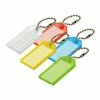 Lucky Line Products Key Tag with Ball Chain in Assorted Colors (Pack of 100) 2 Lucky Line Products Key Tag with Ball Chain in Assorted Colors (Pack of 100) -Biggie Sales lucky line products key accessories 20100 64 1000