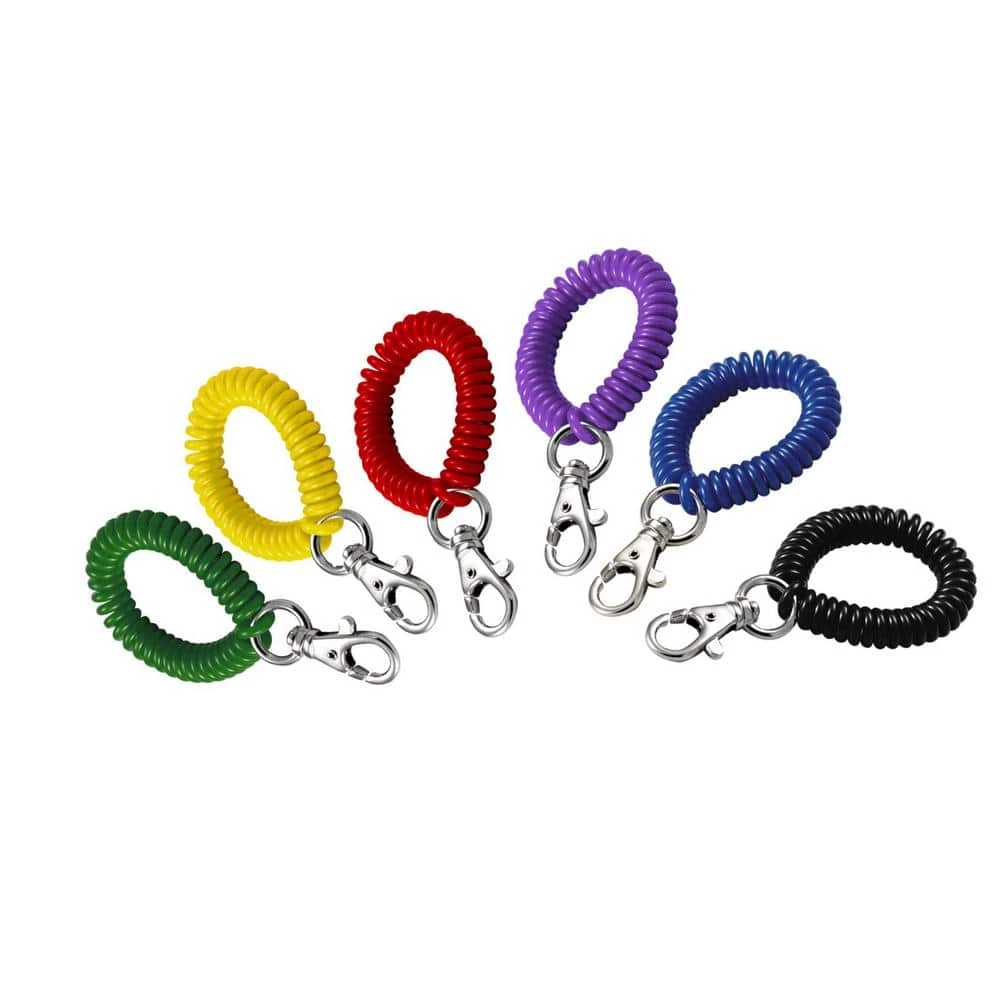 Lucky Line Products Wrist Coil with Trigger Snap in Assorted Colors (25-Pack) 3 Lucky Line Products Wrist Coil with Trigger Snap in Assorted Colors (25-Pack)