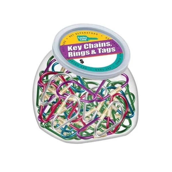 Lucky Line Products Anodized Oval Key Ring (Pack of 100) 4 Lucky Line Products Anodized Oval Key Ring (Pack of 100) - Image 2