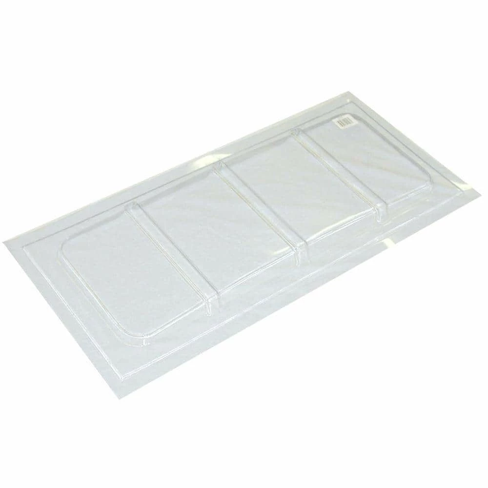 MacCourt 35-1/2 in. x 16-1/2 in. Polyethylene Rectangular Basement Window Cover 3 MacCourt 35-1/2 in. x 16-1/2 in. Polyethylene Rectangular Basement Window Cover