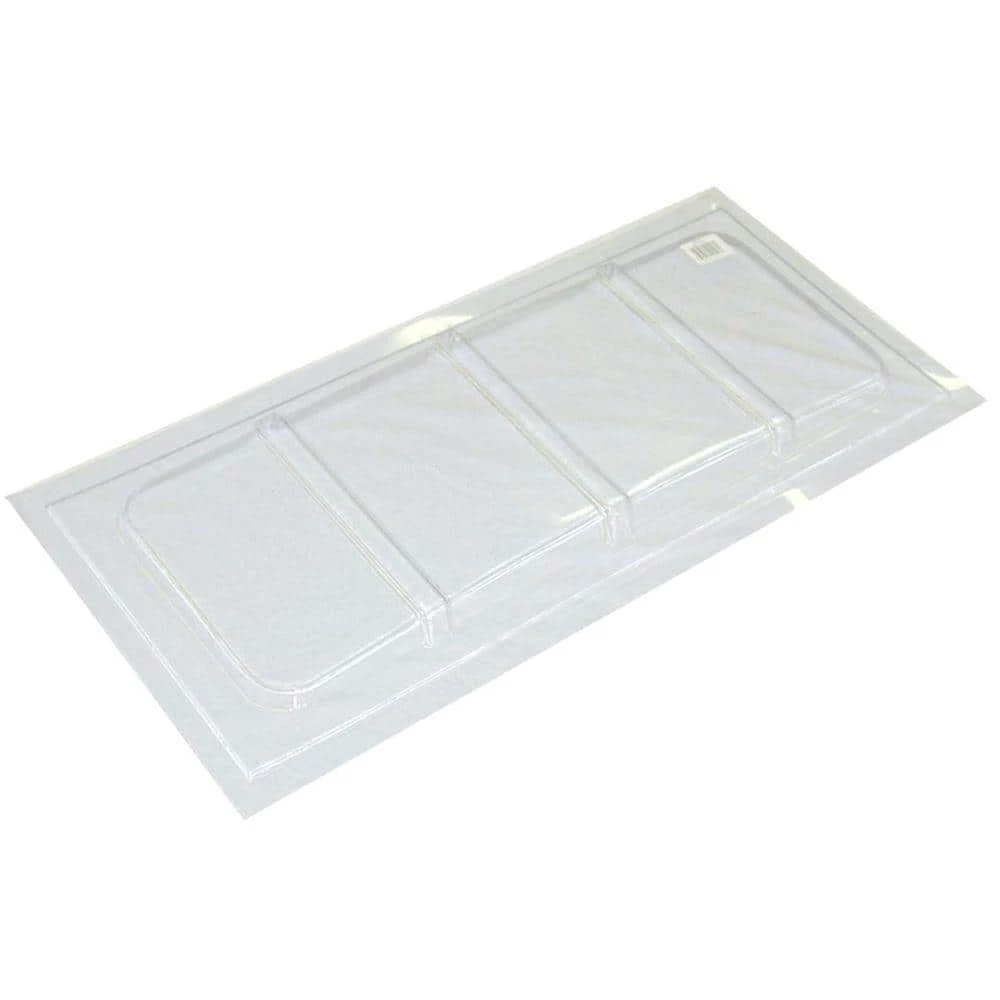 MacCourt 35-1/2 in. x 25 in. Polyethylene Rectangular Basement Window Cover 3 MacCourt 35-1/2 in. x 25 in. Polyethylene Rectangular Basement Window Cover