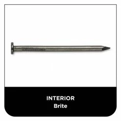 PRO-FIT 1-1/2 in. (4D) Brite Smooth Common Nail 1 lb. (268 ct) 12 PRO-FIT 1-1/2 in. (4D) Brite Smooth Common Nail 1 lb. (268 ct) -Biggie Sales pro fit common nails 53098 44 1000