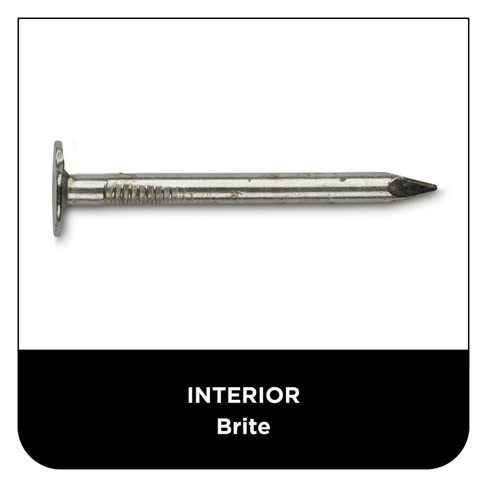 PRO-FIT 3-1/2 in. (16D) Brite Smooth Common Nail 5 lbs. (230-Count) 7 PRO-FIT 3-1/2 in. (16D) Brite Smooth Common Nail 5 lbs. (230-Count) - Image 5