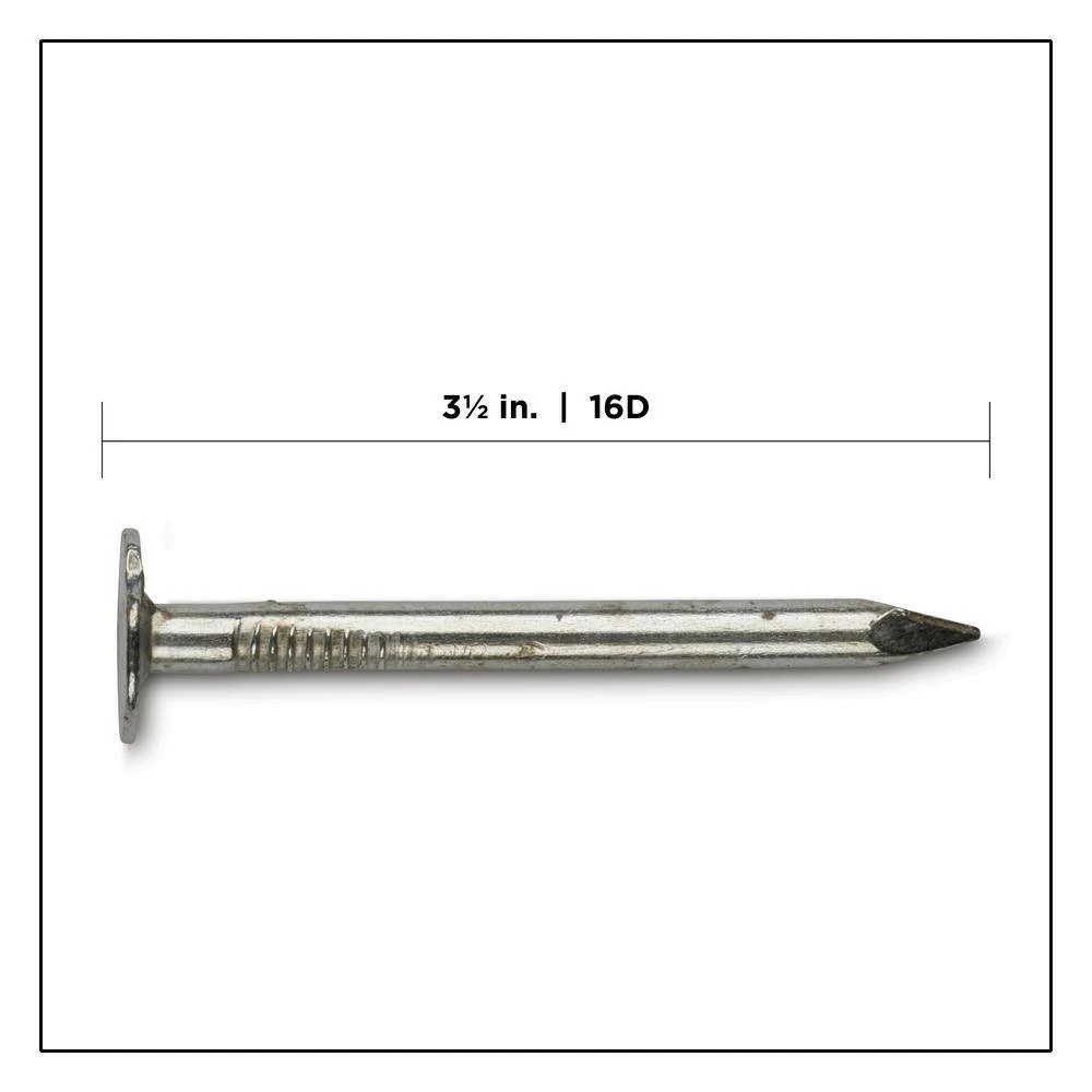 PRO-FIT 3-1/2 in. (16D) Brite Smooth Common Nail 25 lbs. (1150-Count) 4 PRO-FIT 3-1/2 in. (16D) Brite Smooth Common Nail 25 lbs. (1150-Count) - Image 2