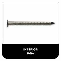 PRO-FIT 1-1/2 in. Brite Ring Shank Underlayment Nail 1 lb. (310-Count) -Biggie Sales pro fit flooring nails 84098 44 1000