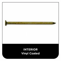PRO-FIT 2-3/8 in. (8D) Vinyl Coated Sinker 5 lbs. (705-Count) -Biggie Sales pro fit framing nails 65155 44 1000