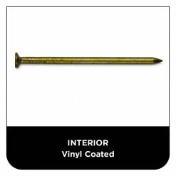 PRO-FIT 2-3/8 in. (8D) Vinyl Coated Sinker 1 lb. (141-Count) 12 PRO-FIT 2-3/8 in. (8D) Vinyl Coated Sinker 1 lb. (141-Count) -Biggie Sales pro fit framing nails 65158 44 1000