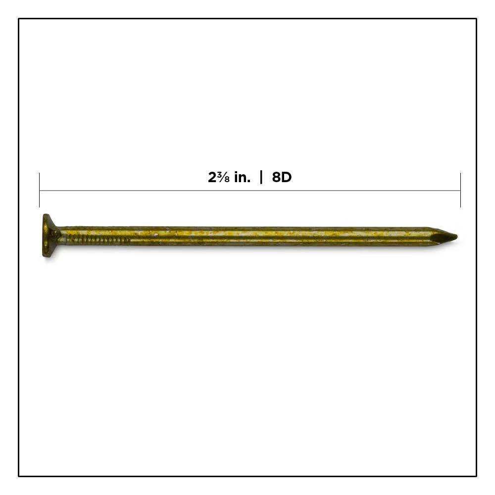 PRO-FIT 2-3/8 in. (8D) Vinyl Coated Sinker 1 lb. (141-Count) 4 PRO-FIT 2-3/8 in. (8D) Vinyl Coated Sinker 1 lb. (141-Count) - Image 2