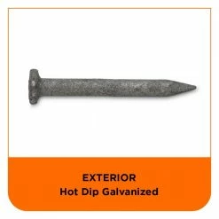 PRO-FIT 1-1/2 in. (4D) Hot Dipped Galvanized Joist Hanger 5 lbs. (600 Count) -Biggie Sales pro fit joist hanger nails 96095 44 1000