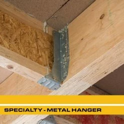 PRO-FIT 1-1/2 in. (4D) Hot Dipped Galvanized Joist Hanger 5 lbs. (600 Count) -Biggie Sales pro fit joist hanger nails 96095 fa 1000