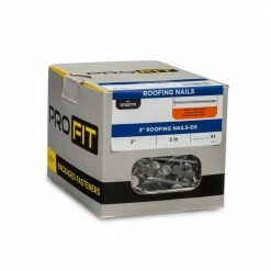 PRO-FIT 3 in. Electro Galvanized Roofing Nail 5 lbs. (465-Count) -Biggie Sales pro fit roofing nails 132175 1f 1000