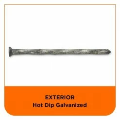 PRO-FIT 2 in. (6D) Hot Dipped Galvanized Spiral Siding Nail 1 lb. (186-Count) -Biggie Sales pro fit siding nails 4138 44 1000