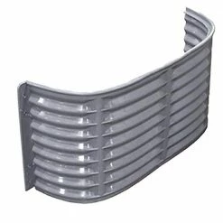 SHAPE PRODUCTS 37 in. W x 12 in. D x 18 in. H Straight Plastic Area Window Well