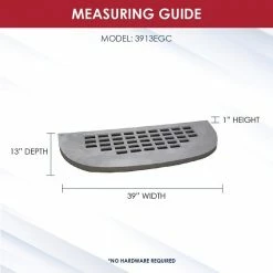SHAPE PRODUCTS 39 in. W x 13 in. D x 1 in. H Heavy-Duty Straight Flat Grate Window Well Cover 9 SHAPE PRODUCTS 39 in. W x 13 in. D x 1 in. H Heavy-Duty Straight Flat Grate Window Well Cover -Biggie Sales shape products window wells accessories 3913egc 4f 1000