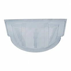SHAPE PRODUCTS 39 in. W x 17 in. D x 15 in. H Economy Round Bubble Window Well Cover