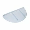 SHAPE PRODUCTS 39 in. W x 17 in. D x 2-1/2 in. H Economy Round Flat Window Well Cover -Biggie Sales shape products window wells accessories 3917fcgc 64 1000
