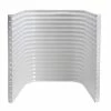 SHAPE PRODUCTS 42 in. W x 36 in. D x 48 in. H White Steel Egress Window Well -Biggie Sales shape products window wells accessories spe4236 48 64 1000