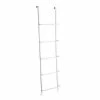 SHAPE PRODUCTS 5-Step White Steel Window Well Escape Ladder -Biggie Sales shape products window wells accessories spels 5w 64 1000