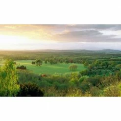 Biggies Valley View - Weather Proof Scene for Window Wells or Wall Mural - 120 in. x 60 in.