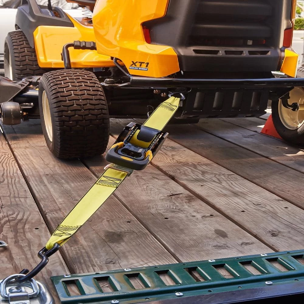 Husky 10 ft. x 1-7/8 in. 1000 lb. Commercial Retractable Ratchet 7 Husky 10 ft. x 1-7/8 in. 1000 lb. Commercial Retractable Ratchet - Image 5