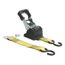 Husky 10 ft. x 1-7/8 in. 1000 lb. Commercial Retractable Ratchet 12 Husky 10 ft. x 1-7/8 in. 1000 lb. Commercial Retractable Ratchet -Biggie Sales yellows golds husky ratchet straps 55565 4f 1000