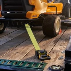 Husky 10 ft. x 1-7/8 in. 1000 lb. Commercial Retractable Ratchet 15 Husky 10 ft. x 1-7/8 in. 1000 lb. Commercial Retractable Ratchet -Biggie Sales yellows golds husky ratchet straps 55565 fa 1000